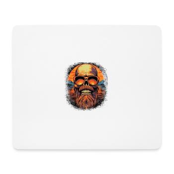 Full Beard Gift Bear Chubby Bear Antiviral Beard - Mouse Pad (horizontal) - white - Front