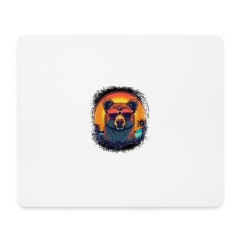 Drôle Citation Idée cadeau Idée cadeau Blagues Heureux Plaisir - Tapis de souris (format paysage) - blanc - Devant
