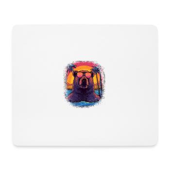 humor gift idea funny sayings mammal fun joke - Mousepad (Querformat) - Weiß - Vorne