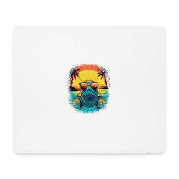 awesome gift idea present idea - Mouse Pad (horizontal) - white - Front