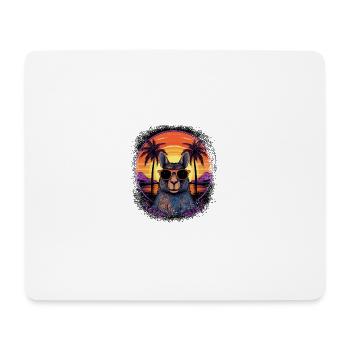assortment cool redtailed squirrel national park - Mousepad (Querformat) - Weiß - Vorne