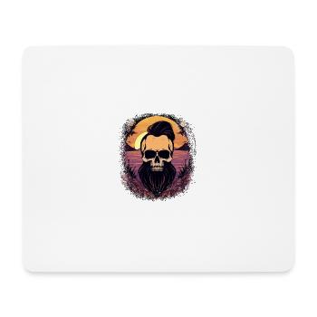 Happy Beard Lives Matter Beard Length - Mouse Pad (horizontal) - white - Front