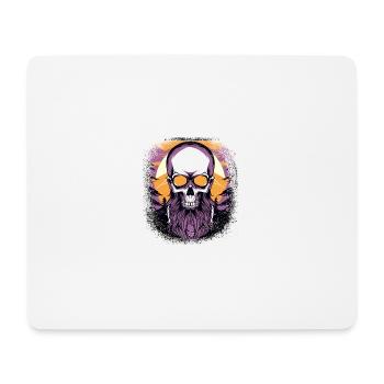 Fun Chubby Bear Badly Worn Bearded Collie - Mouse Pad (horizontal) - white - Front