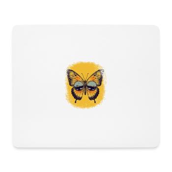 present idea trendy happy funny sayings birthday - Mousepad (Querformat) - Weiß - Vorne