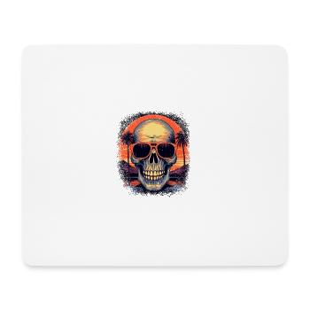 birthday present idea exoskeletal skeleton costume - Mouse Pad (horizontal) - white - Front