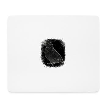 Danse Anniversaire Cadeau DJ Choreo Jugulaire Pingouin - Tapis de souris (format paysage) - blanc - Devant