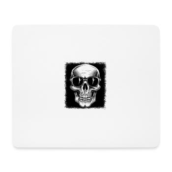 spooky fun awesome jokes fuck you exoskeletal - Mousepad (Querformat) - Weiß - Vorne