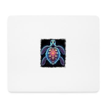 sayings love birthday present hippy bird - Mousepad (Querformat) - Weiß - Vorne