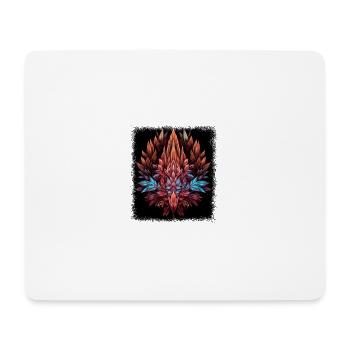 Déclaration Anniversaire Cadeau Flower Power Bday Enfant - Tapis de souris (format paysage) - blanc - Devant