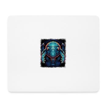 tortoises animal wave animal protection gift - Mousepad (Querformat) - Weiß - Vorne