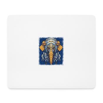 funny sayings animals gift funny geek - Mousepad (Querformat) - Weiß - Vorne