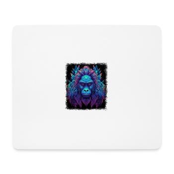 present idea birthday present humor geek cool bird - Mouse Pad (horizontal) - white - Front