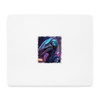 2004 January Gift Cute Dinosaur Costume T Jokes - Mouse Pad (horizontal) - white - Front