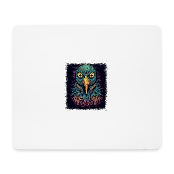 little penguin quote all designs fun emperor - Mousepad (Querformat) - Weiß - Vorne