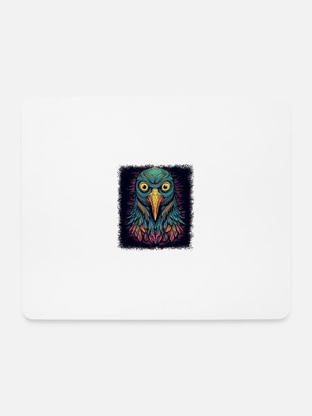 little penguin quote all designs fun emperor - Mousepad (Querformat) - Weiß