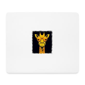 birthday present tall girl sloth kawaii - Mouse Pad (horizontal) - white - Front
