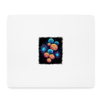 Mouvement pour la paix Bday anniversaire cadeau idée - Tapis de souris (format paysage) - blanc - Devant