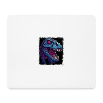 bday cute dinosaur costume t agriculture quote - Mousepad (Querformat) - Weiß - Vorne