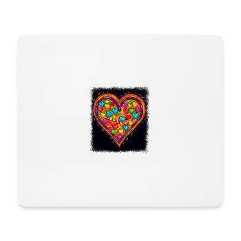 present idea birthday present idea love humor - Mouse Pad (horizontal) - white - Front