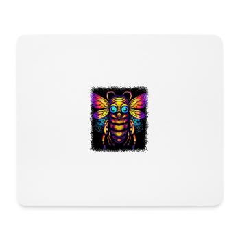 bee kind animal lover birthday present humor - Mouse Pad (horizontal) - white - Front