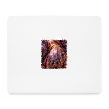 cocoa chocolate fun present idea - Mousepad (Querformat) - Weiß - Vorne