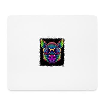 Butts Mignons Chemises de Noël Blague Cadeau d’anniversaire - Tapis de souris (format paysage) - blanc - Devant