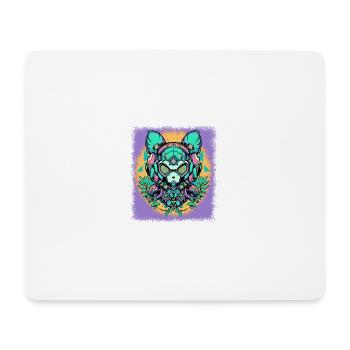 cute animals geek gift idea present idea sayings - Mousepad (Querformat) - Weiß - Vorne