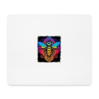 honeybee advice kindness birthday present - Mousepad (Querformat) - Weiß - Vorne
