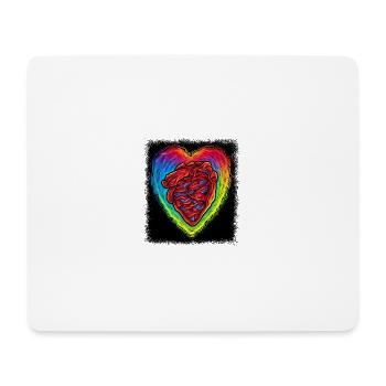 birthday present statement always happy - Mouse Pad (horizontal) - white - Front