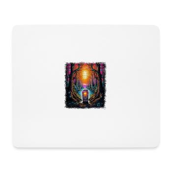 drôles dictons anti-guerre hippie famille citation géniale - Tapis de souris (format paysage) - blanc - Devant