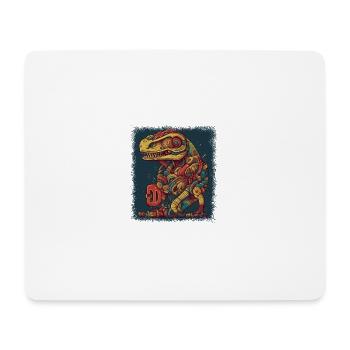 cute dinosaur costume gifts statement - Mousepad (Querformat) - Weiß - Vorne