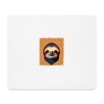 present birthday greeting running quote animal - Mouse Pad (horizontal) - white - Front