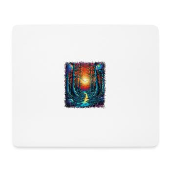 birthday funny quote fun peace sign counterculture - Mouse Pad (horizontal) - white - Front