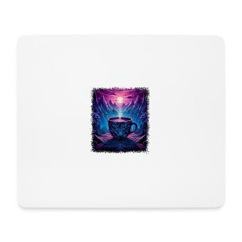 awesome quote heart counterculture peace humor - Mouse Pad (horizontal) - white - Front