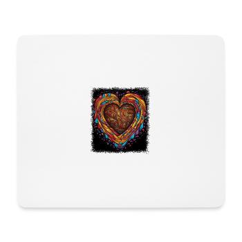 present global peace awesome birthday present idea - Mouse Pad (horizontal) - white - Front