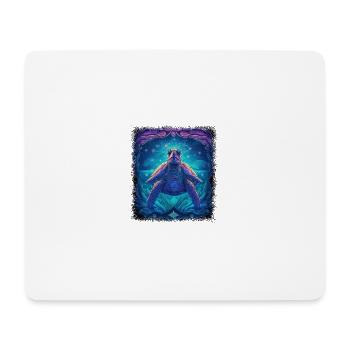 Tortoises Green Gift Tribal Turtle Love Fun - Mouse Pad (horizontal) - white - Front