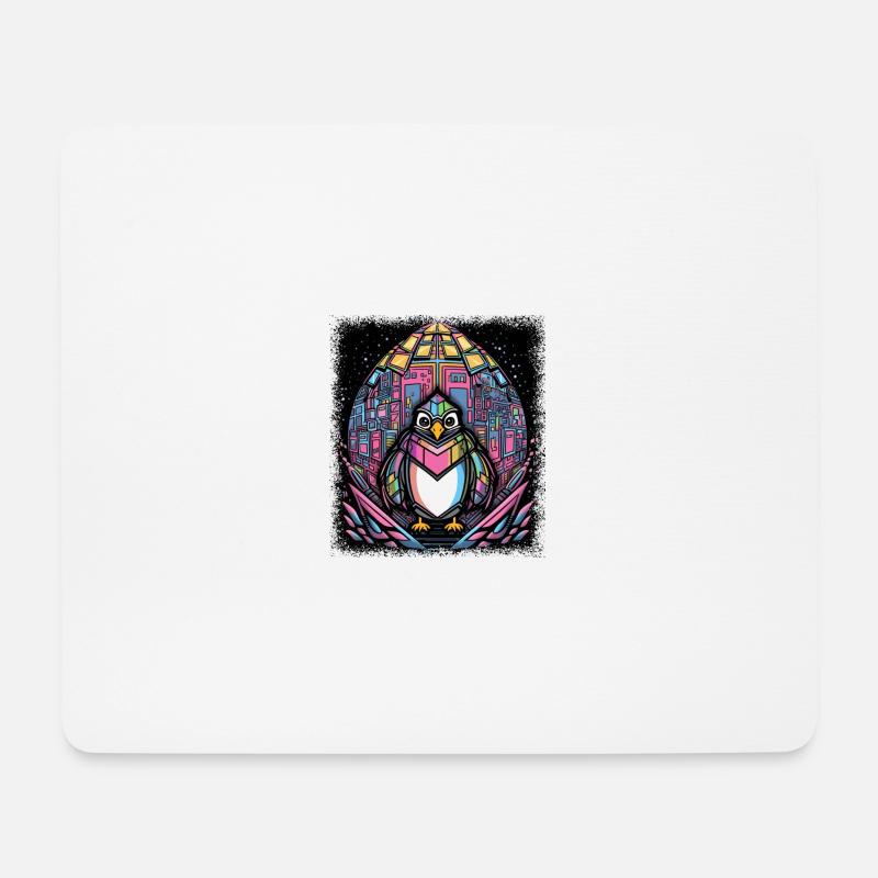 cute penguin all designs couple penguin adorable - Mousepad (Querformat) - Weiß