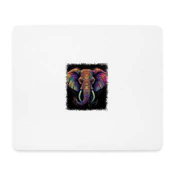 Oiseau Amour Présent Idée Enfant Famille - Tapis de souris (format paysage) - blanc - Devant