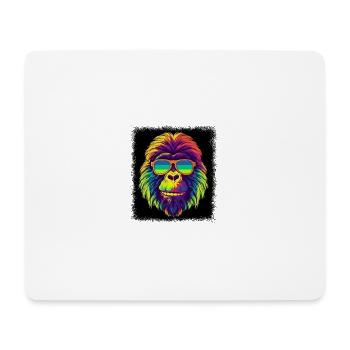 Geek Ape Birthday Present Idea Bday Gift Idea - Mouse Pad (horizontal) - white - Front