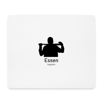 Eat. Nightlife - Mouse Pad (horizontal) - white - Front