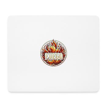 fuego1 - Tapis de souris (format paysage) - blanc - Devant