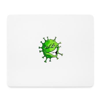 Wildvirus - Mousepad (Querformat) - Weiß - Vorne