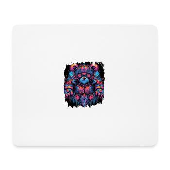 Growler anniversaire Koala Grumbler drôle Panda géant - Tapis de souris (format paysage) - blanc - Devant
