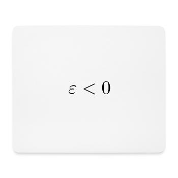 Epsilon - Mousepad (Querformat) - Weiß - Vorne
