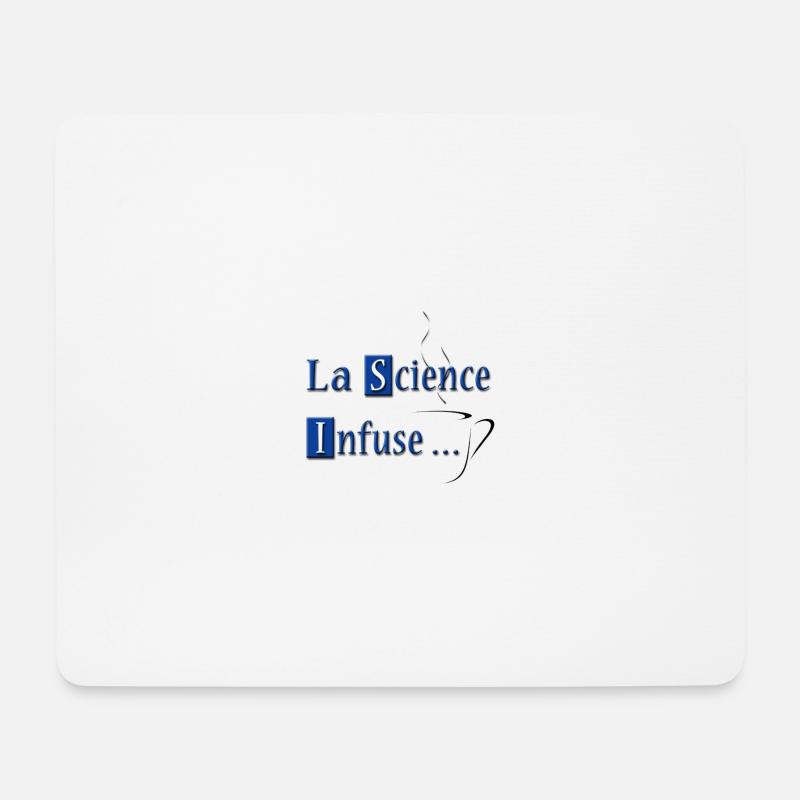 Wissenschaft Infuse - Mousepad (Querformat) - Weiß