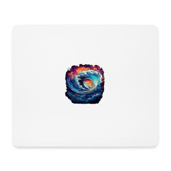 Neon Ocean Odyssey - Mouse Pad (horizontal) - white - Front