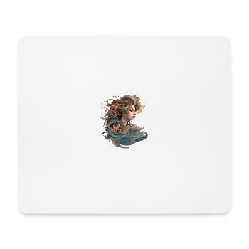 Aqua Dream - Mousepad (Querformat) - Weiß - Vorne