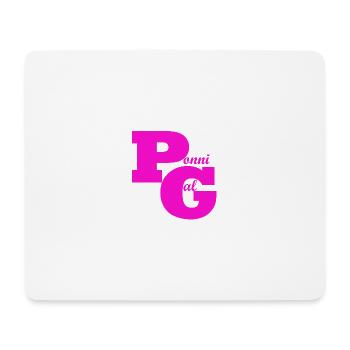 pony crazy - Mouse Pad (horizontal) - white - Front