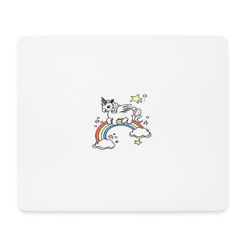 UNICORN - Mouse Pad (horizontal) - white - Front