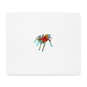 Vogelspinne - Mousepad (Querformat) - Weiß - Vorne